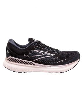 Brooks Women’s Glycerin GTS 19 running shoes in a black and rose gold size 7.5